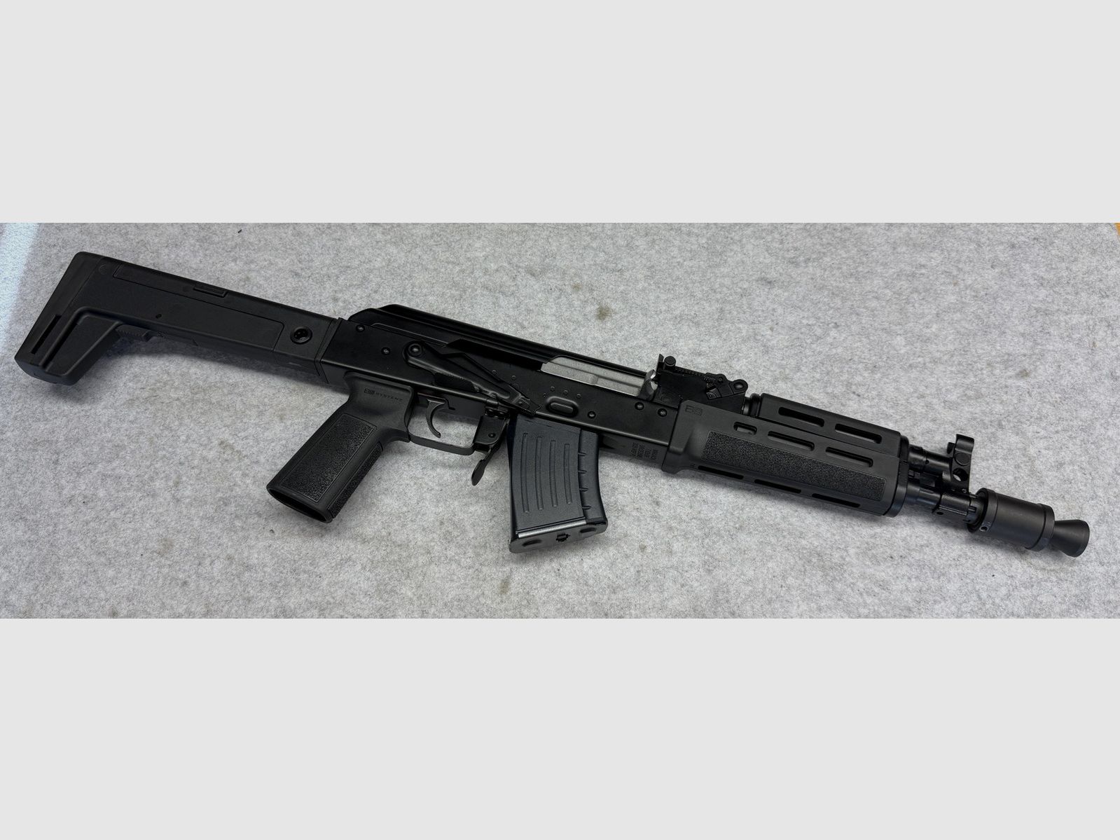 WBP Mini Jack B5 Sport in zwart kaliber 7,62x39 loop 25,9cm * sportief goedgekeurd *