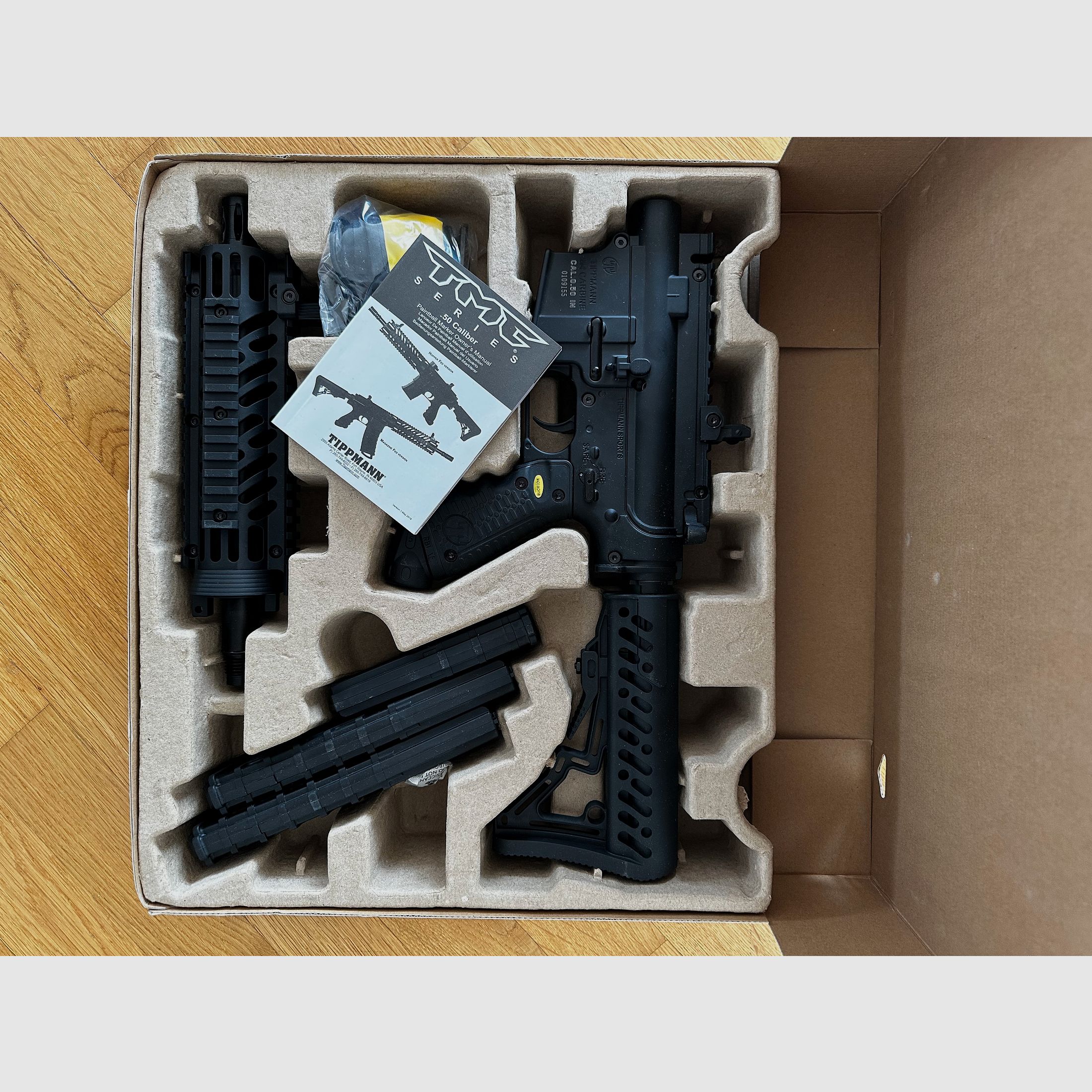 Tippmann TMC Mag Fed Paintball Markierer Kal.50 schwarz - NEU