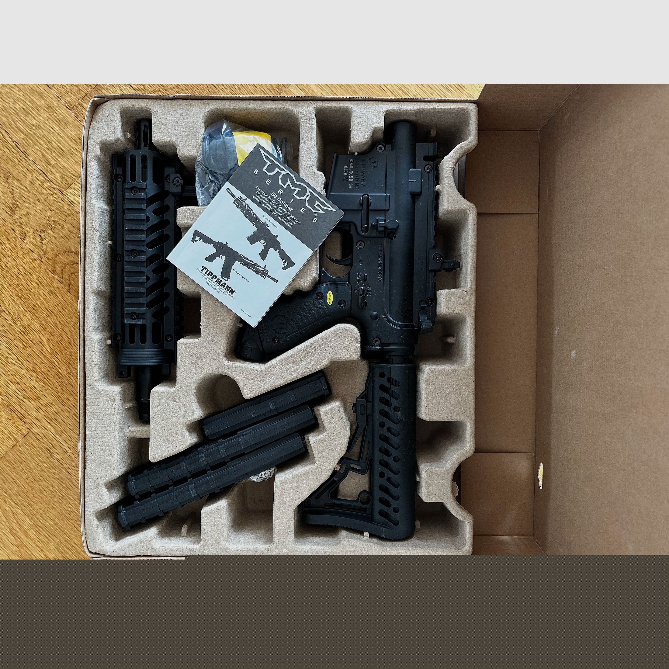 Tippmann TMC Mag Fed Paintball Markierer Kal.50 schwarz - NEU