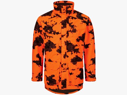 Blaser Stealth Jacke Orange Camo Größe M