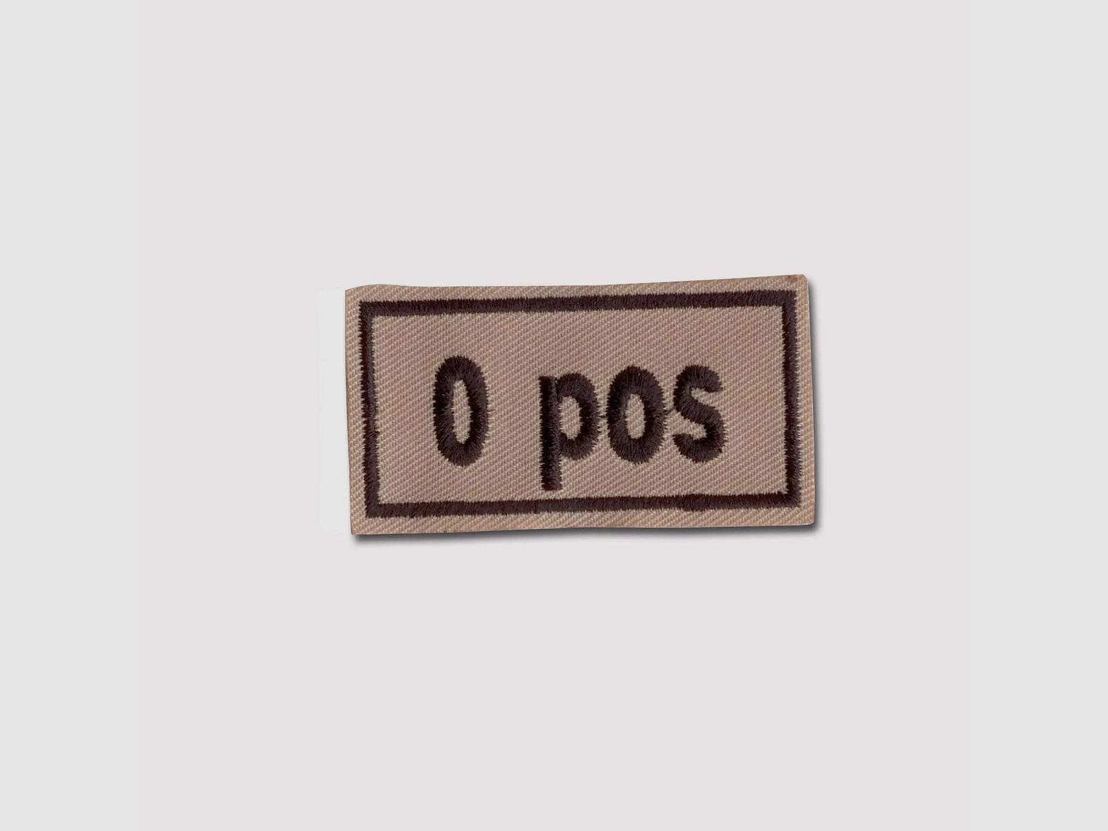 Unbekannt Abzeichen Bloodpatch 0 pos khaki