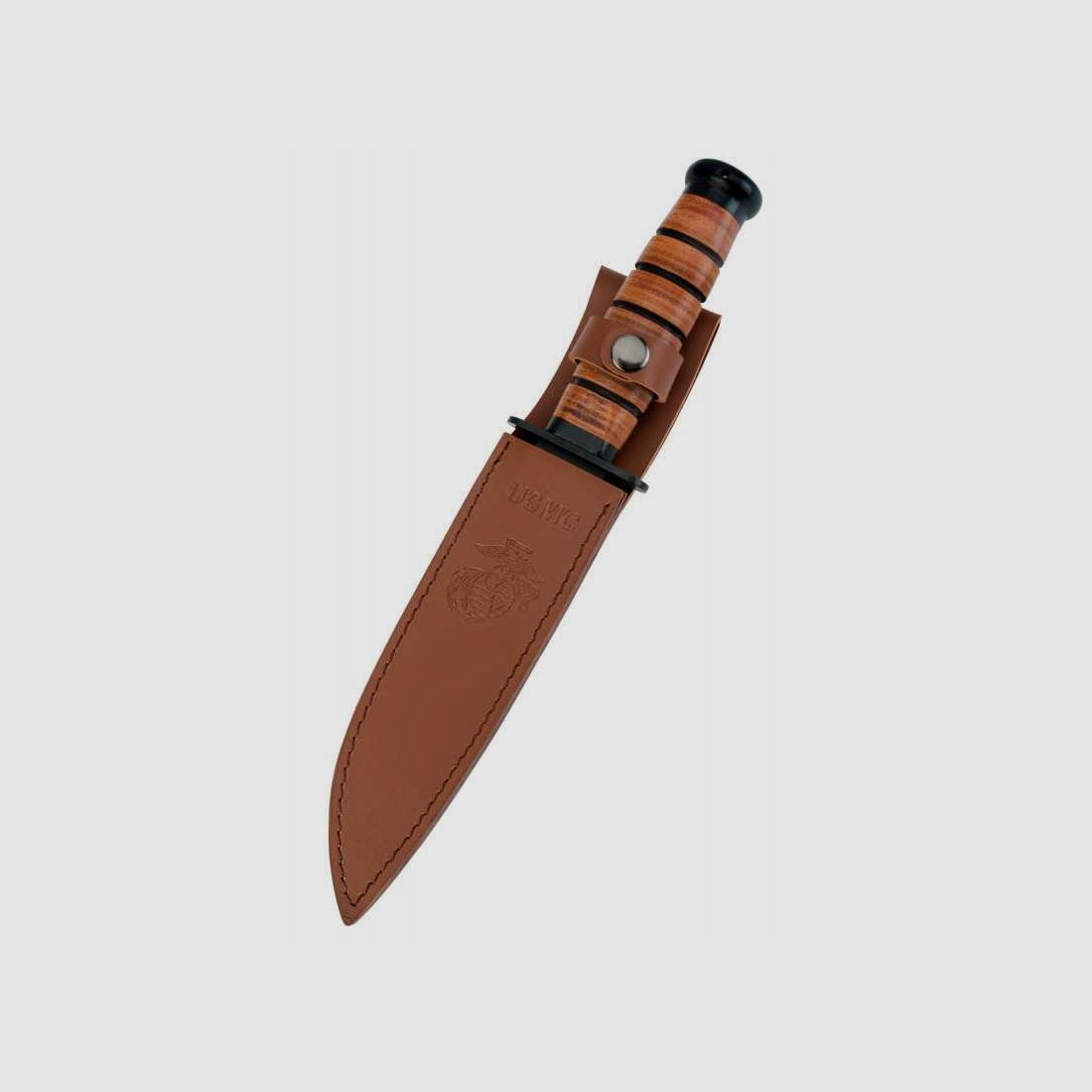 Couteau de combat USMC United Cutlery avec étui en cuir