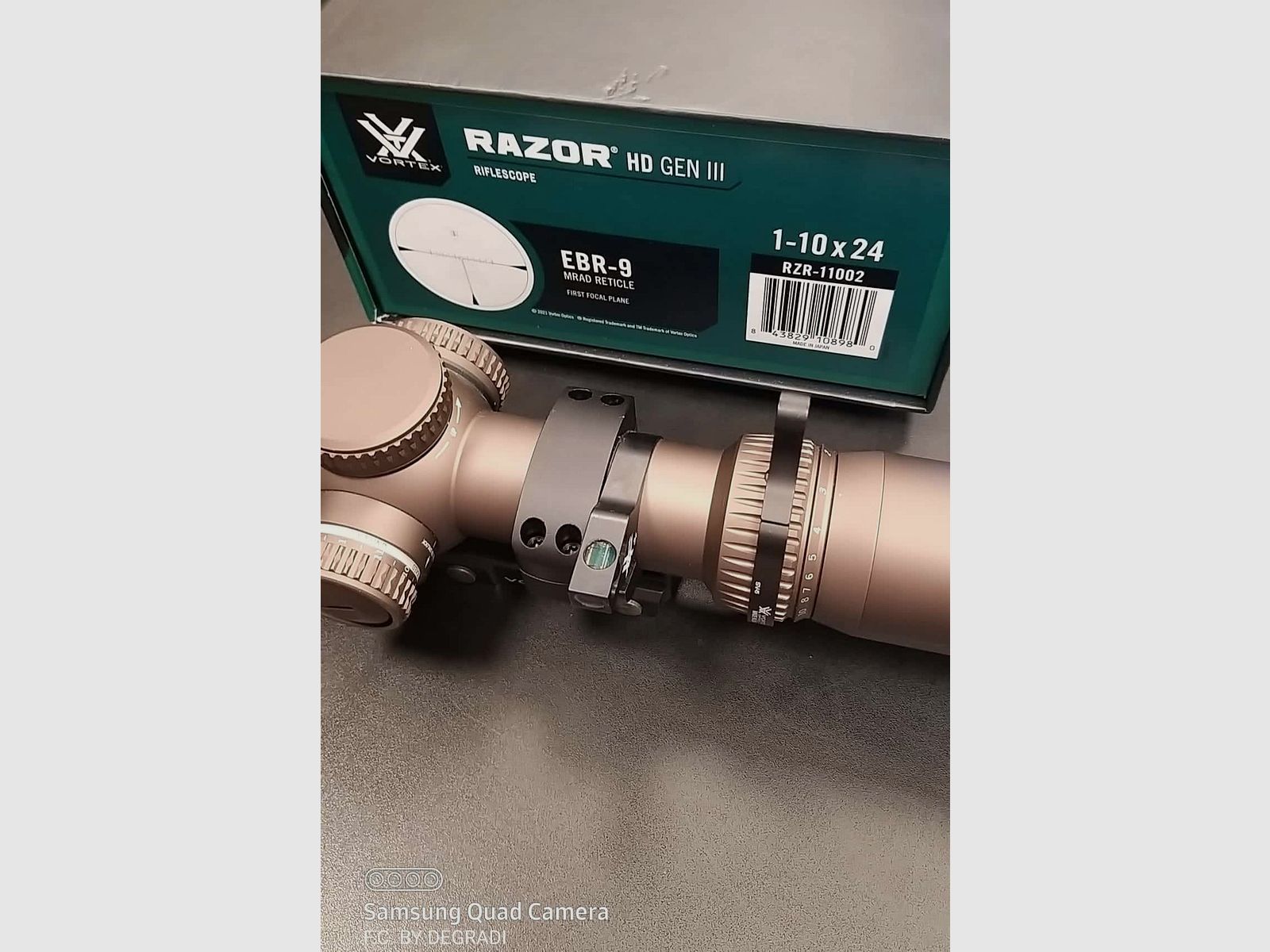 VORTEX RAZOR HD GEN III EBR-9 MRAD ABSEHEN, Bild 5 von 5