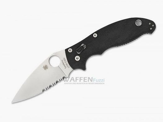 Spyderco Manix 2 Combo Edge G-10 mit Daumenöffnung
