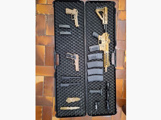 Komplette Airsoft Ausrüstung 