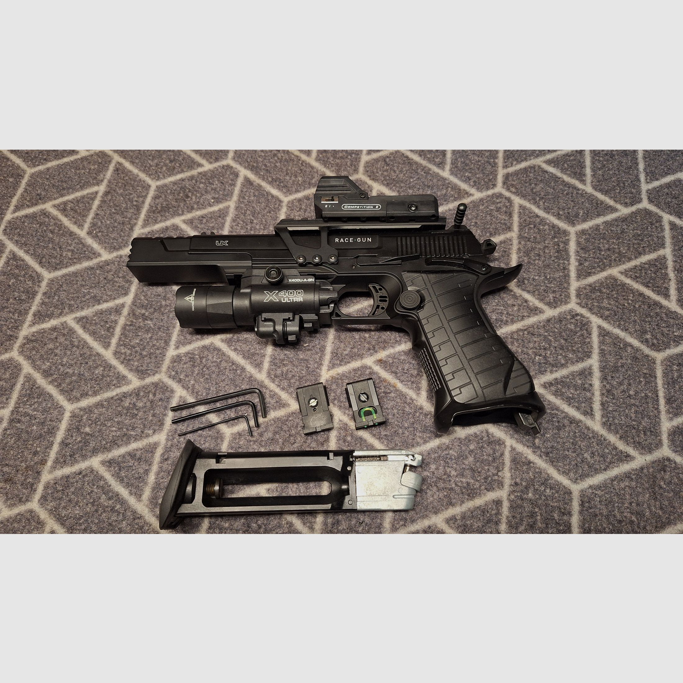 Umarex Racegun 4.5 mm Steel BB Blowback Co2 pistol