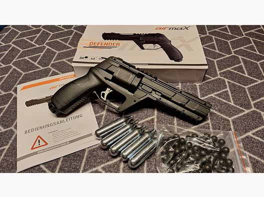 AirmaX Defender Co2-Revolver cal .50 Defense