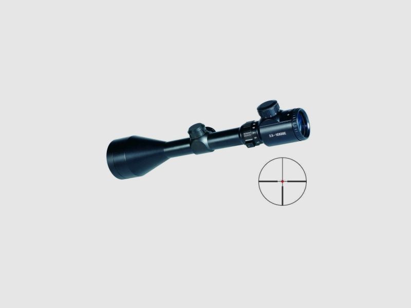 Norconia 2,5-10x56E, Kaliber || Zielfernrohr