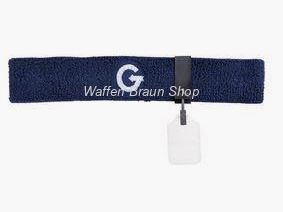 Stirnband Blau
