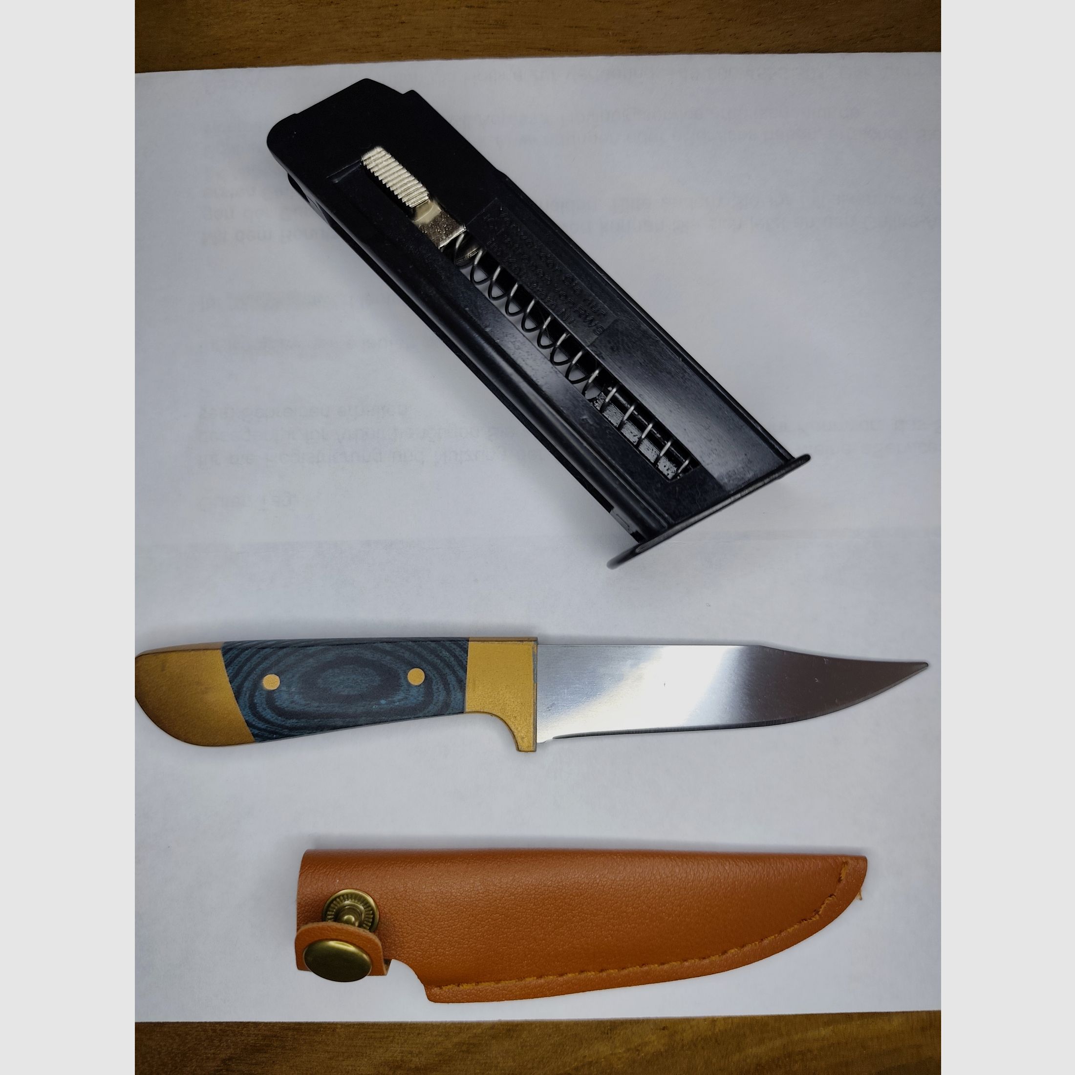 Weihrauch HW 94 Magazin Neu + Taschenmesser Edelstahl