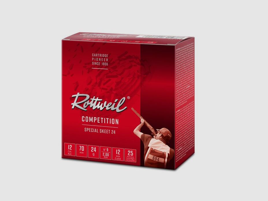 Rottweil SPECIAL SKEET 12/70 - 24g/2,0mm Nr.9 (a25)