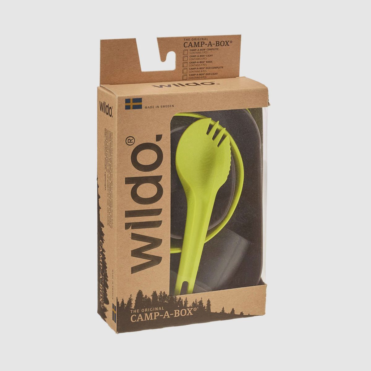 WILDO Campinggeschirr Camp-A-Box Complete Lime