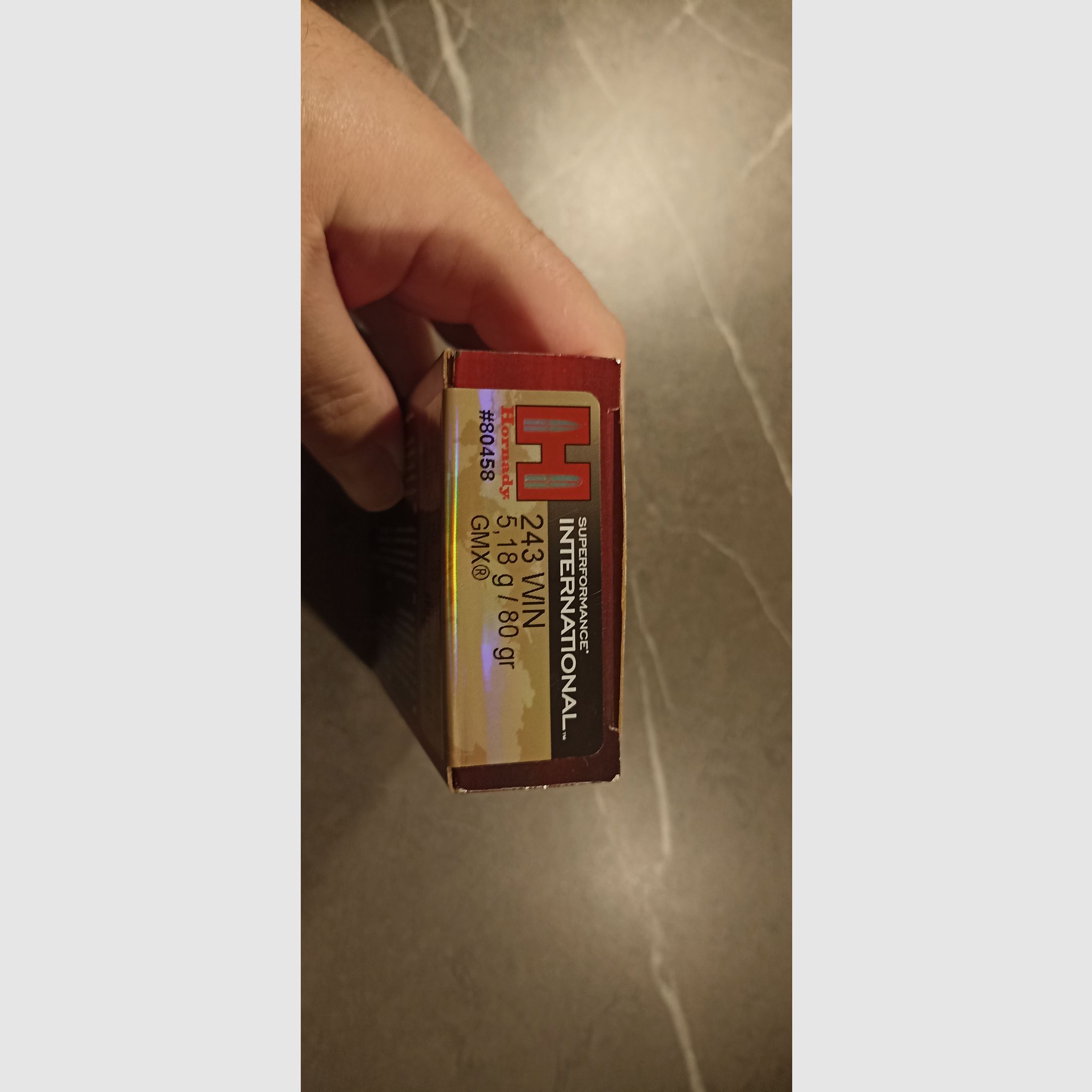 Hornady GMX 243 Win 6 disparos para regalar