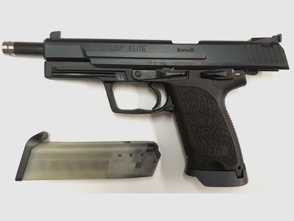 Pistole Heckler und Koch	 USP Elite Inkl. Zubehör