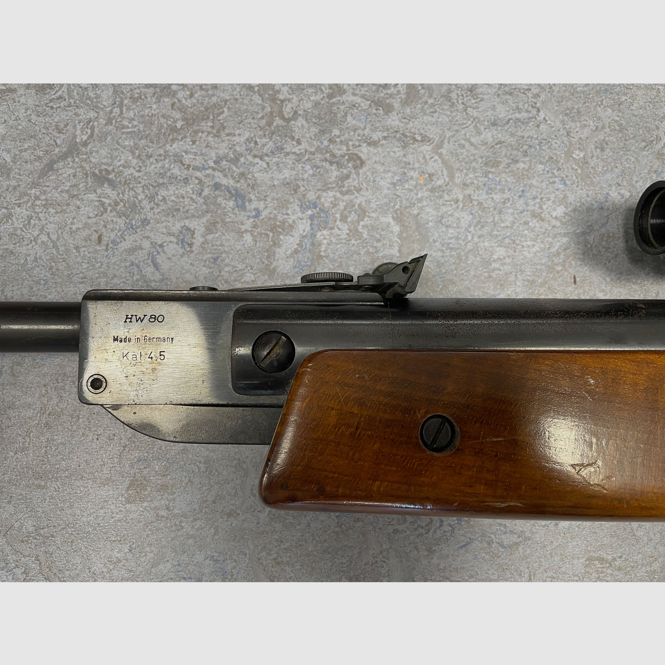 Weihrauch HW 80 Luftgewehr 4,5mm mit Nikko Zielfernrohr 4x20