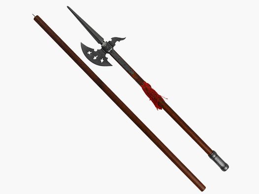 Germanic halberd of the mercenaries