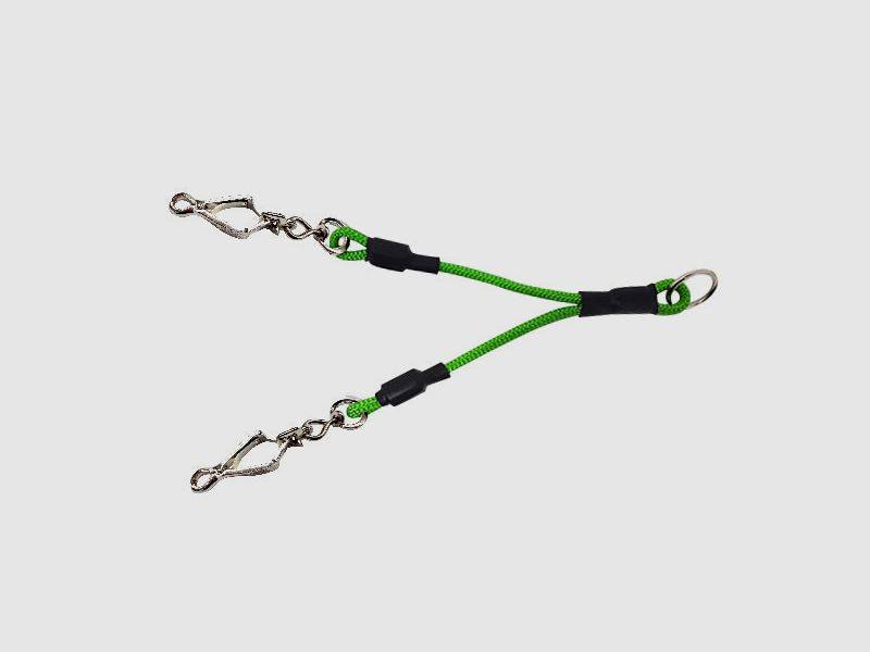 CINOFILIA PODWÓJNA TKANINA Z LINKĄ 26 CM I 2 KLIPSAMI 60MM, zdjęcie 2 z 2