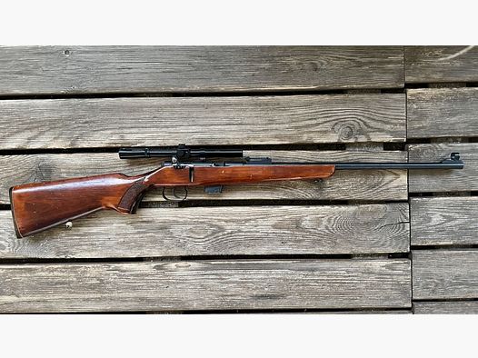 TOZ Repetierbüchse con Norconia 4x15 .22lr