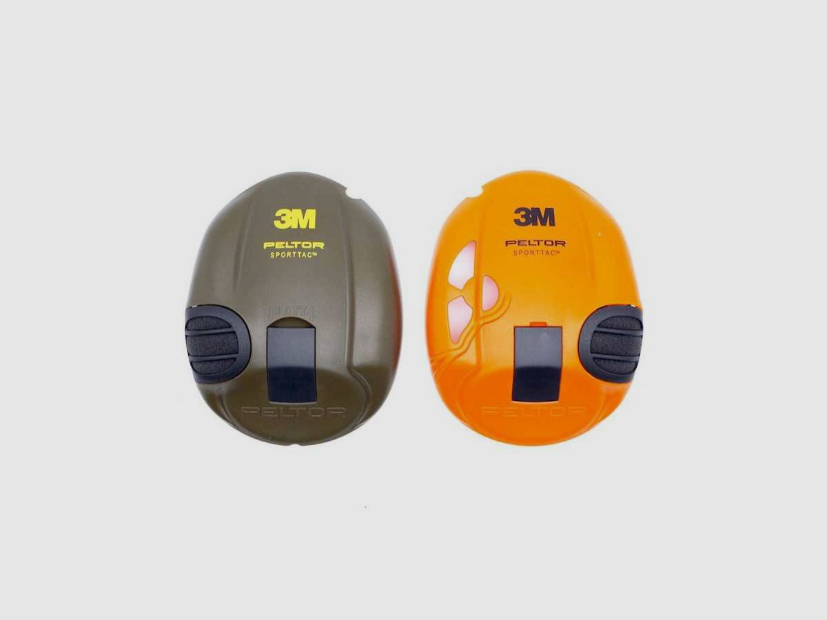 3M™ PELTOR™ SportTac™ Gehörschutz Orange-Grün MT16H210F478GN, Bild 3 von 3