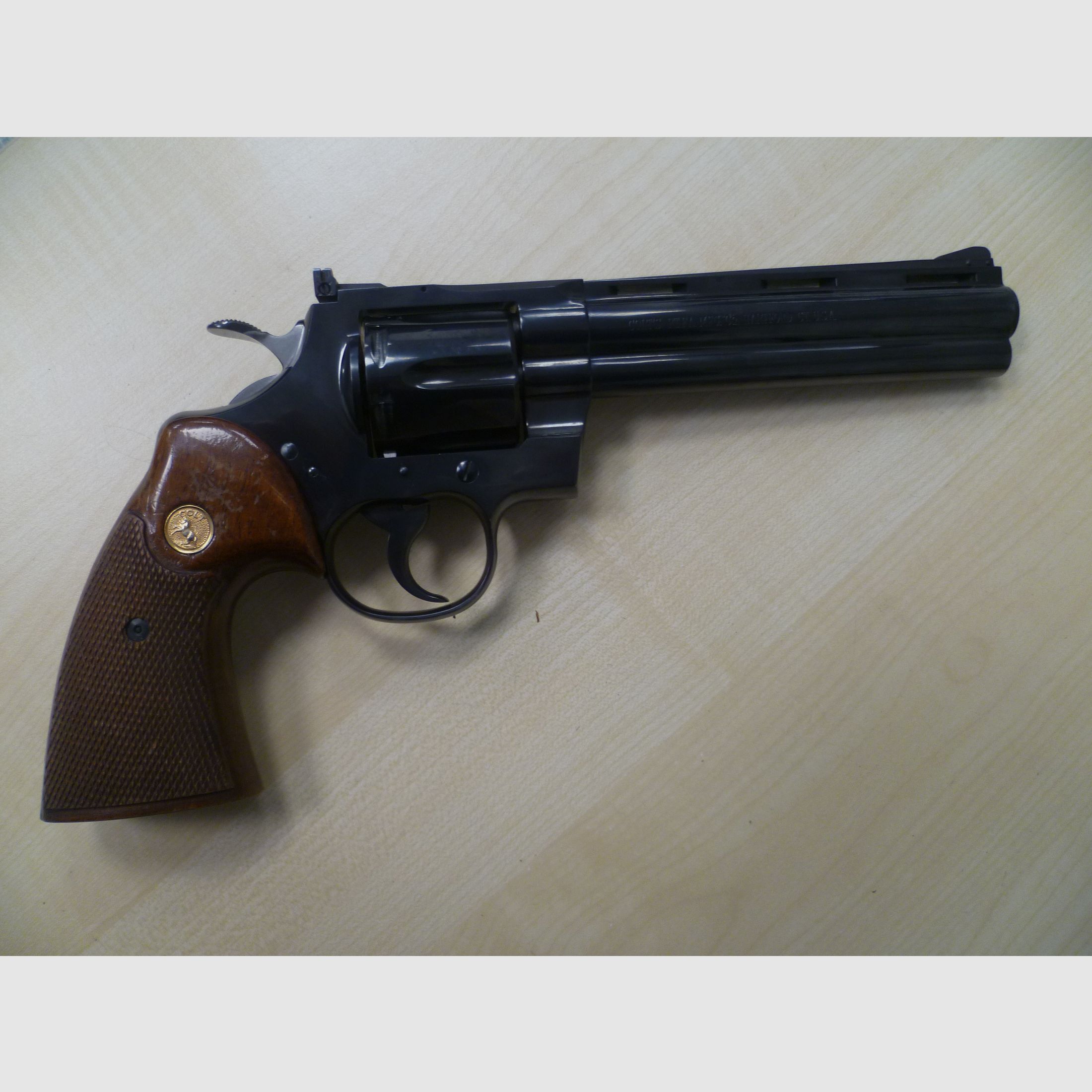 Revolver Colt Python 357 .357 Magnum Baujahr 1966