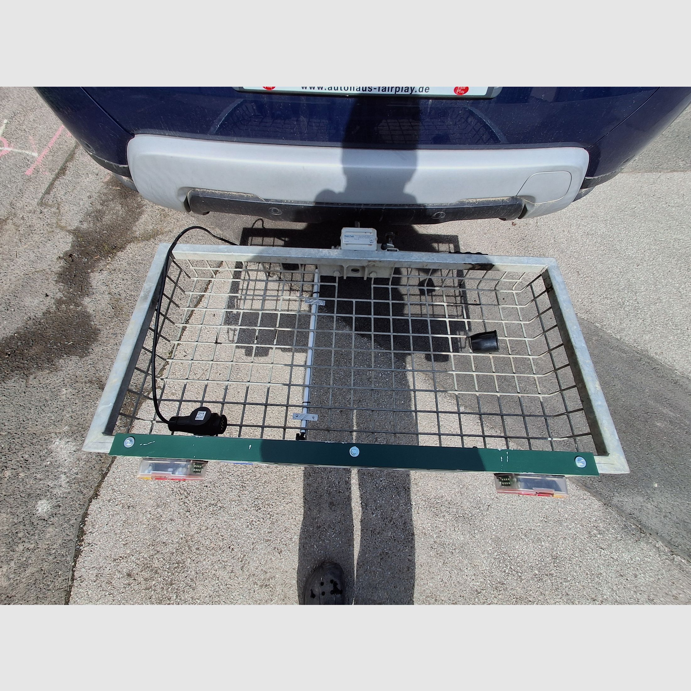 Hack Pack -used- with LED lighting and license plate tread plate