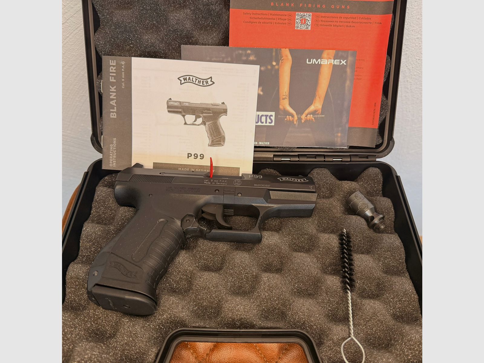 Walther P99 neuwertig, mit Koffer und Zubehör