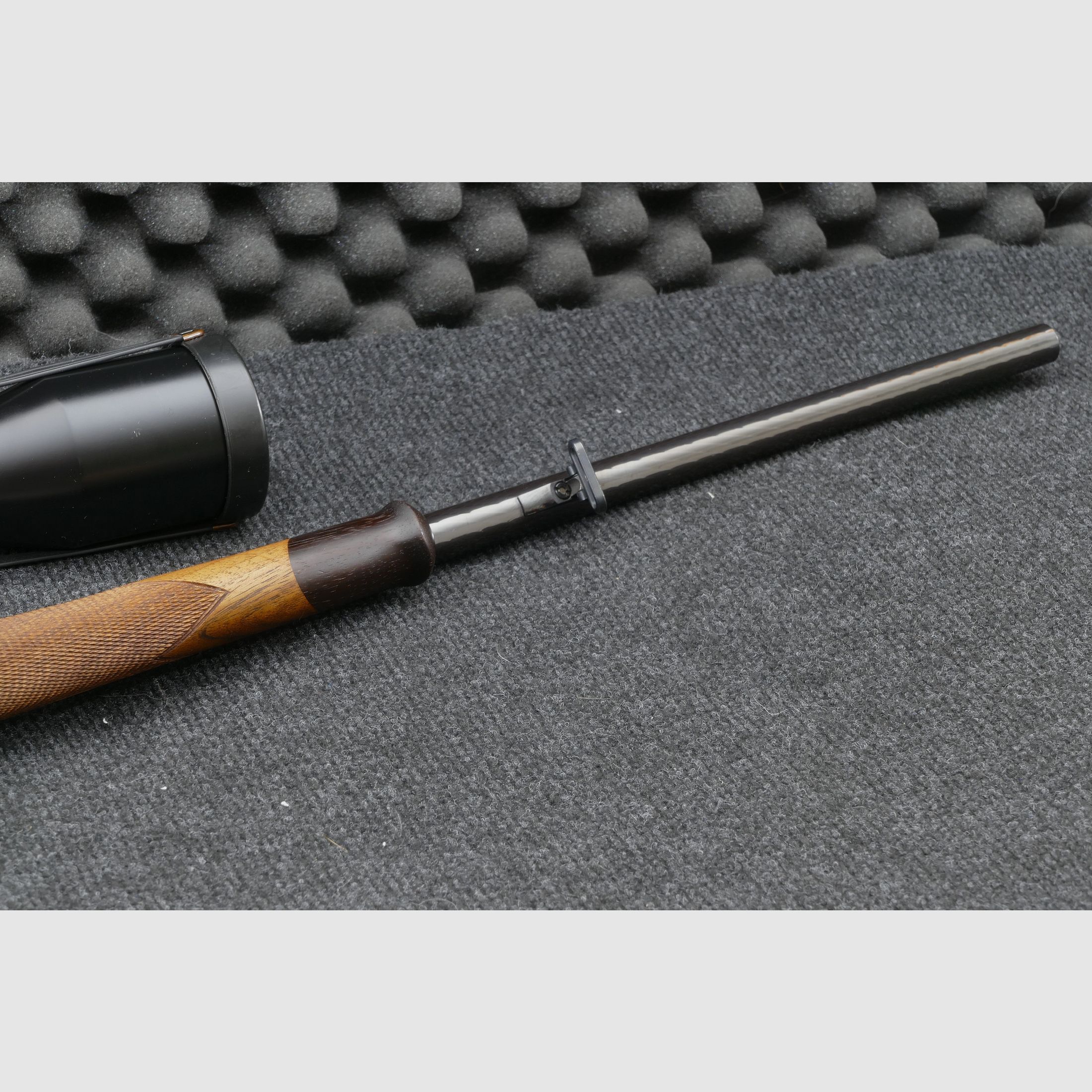 Steyr Mannlicher Luxus M en calibre .30-06 Springfield de primera mano en estado original excepcionalmente bueno, casi como nuevo WHB295
