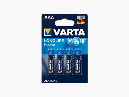 VARTA LONGLIFE POWER AAA/LR03 X4