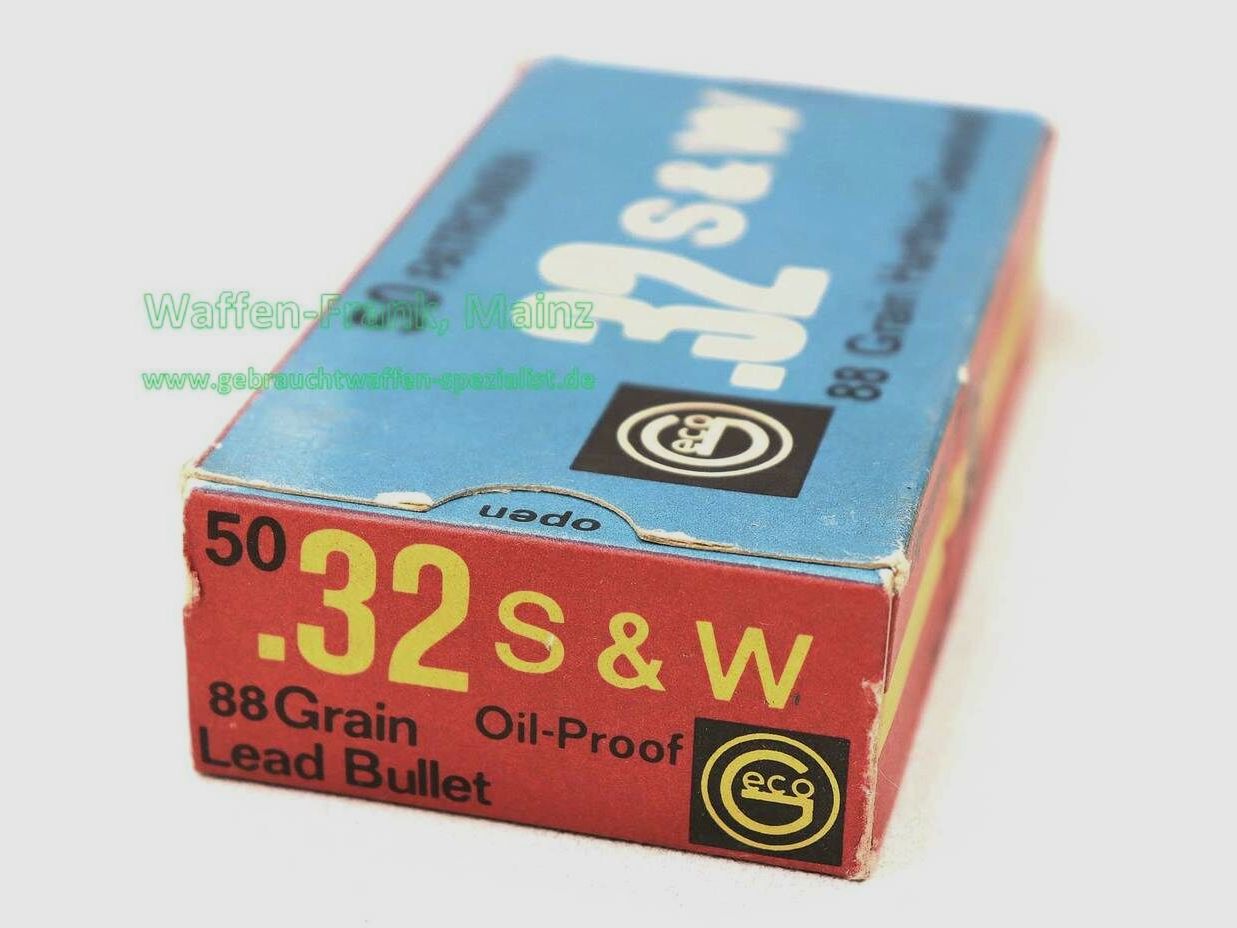 Geco - Fürth Pistol Cartridges .32 S&W short