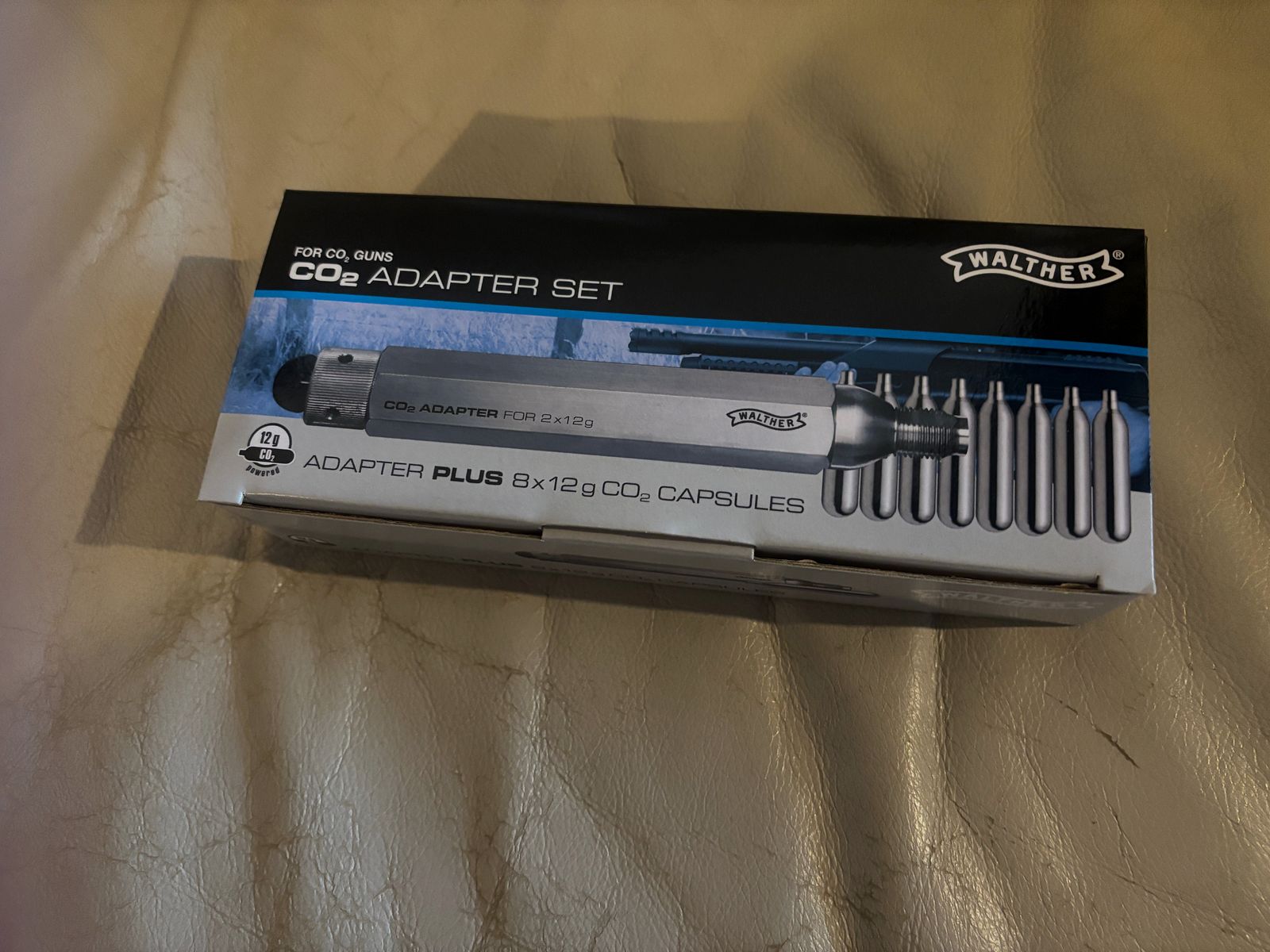 Walther Co2 Adapter für 2x 12g Kapseln 