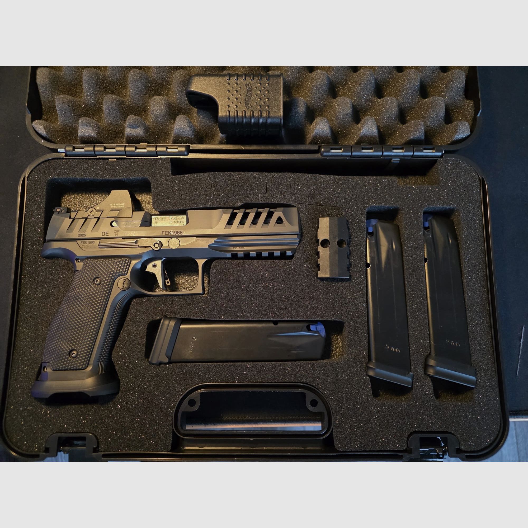 Walther PDP SteelFrame Match 5" mit viel Zubehör