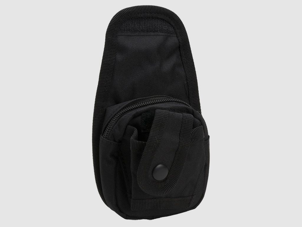 Schleudertasche mit GĂĽrtelschlaufe Haller MaĂźe 8 x 7 cm Nylon schwarz