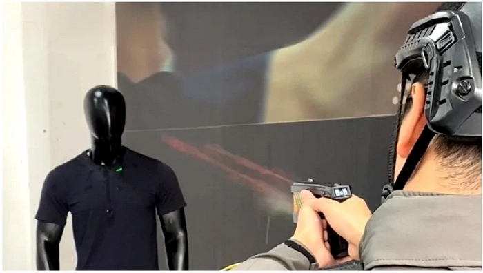 Projectile-firing Taser HUSHA TX200P, 2-shot, 55,000 V, set (Taser + holster + 4 cartridges + case), image 25 of 32