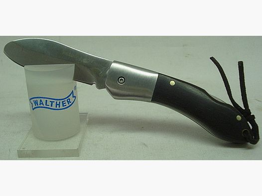 Coltello da tasca per bambini, pieghevole - lama di 6 cm, manici in ebano