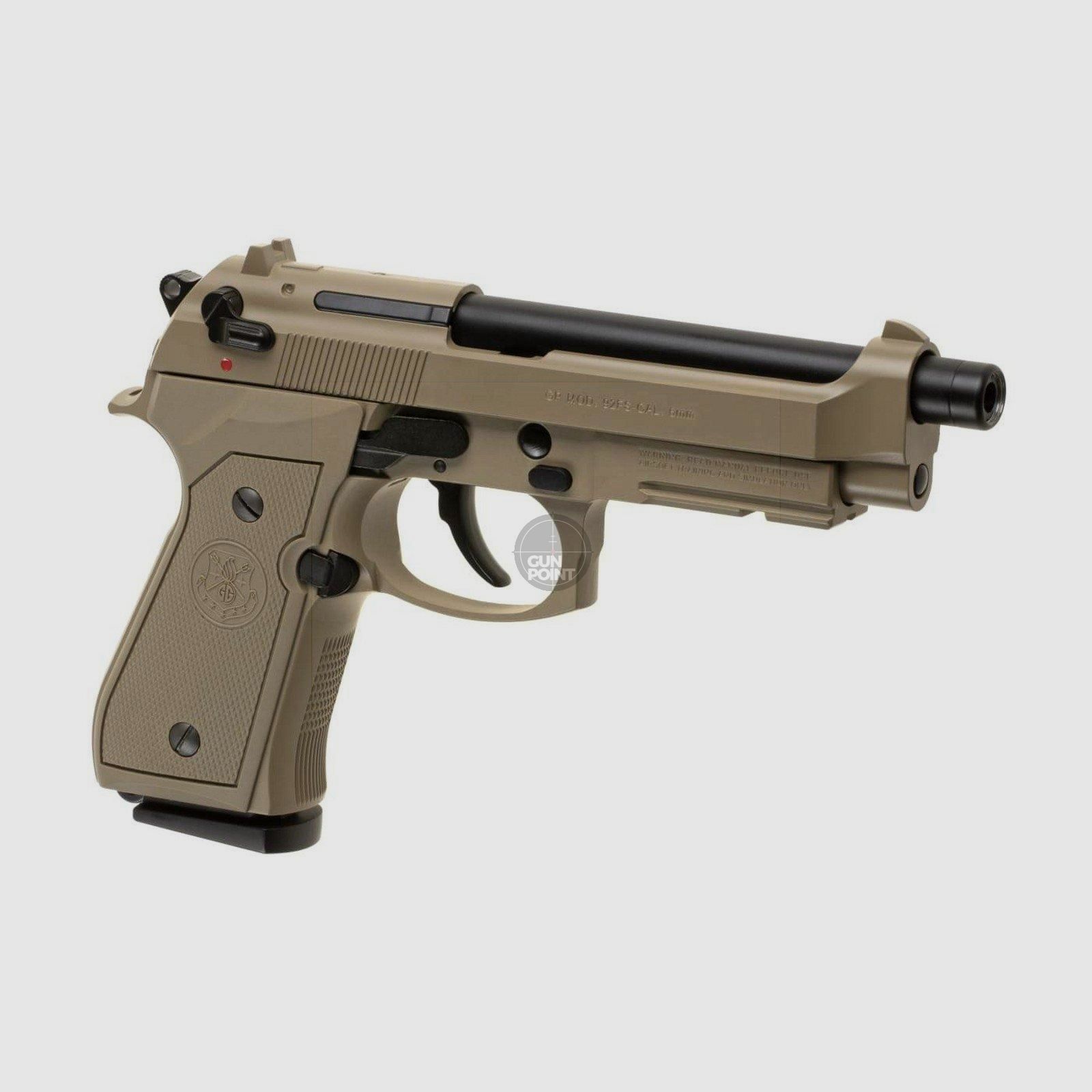 Softair - Pistole - G&G GPM92 MS Metal Version GBB-Desert - ab 18, ber 0,5 Joule