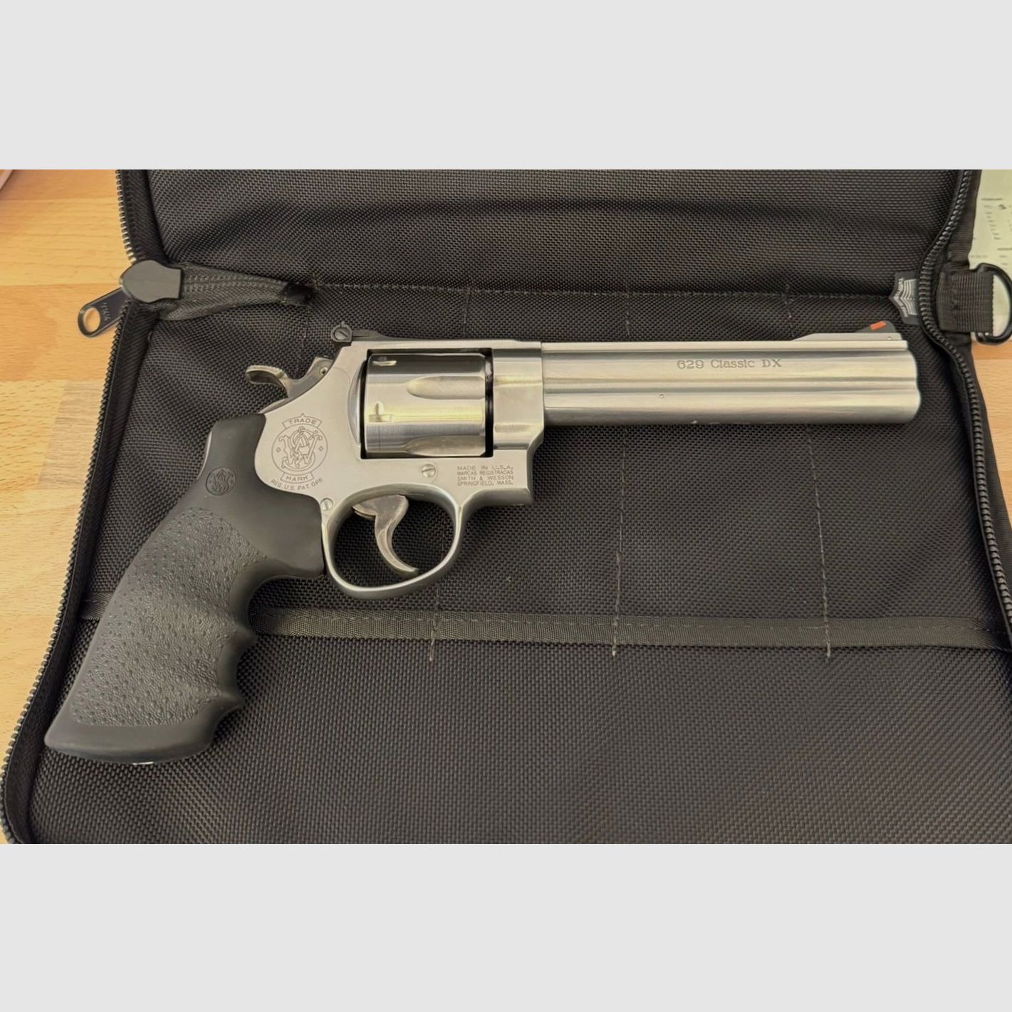 Smith & Wesson 629 Classic DX – Revolver .44 Magnum en acier inoxydable, 6,5 pouces