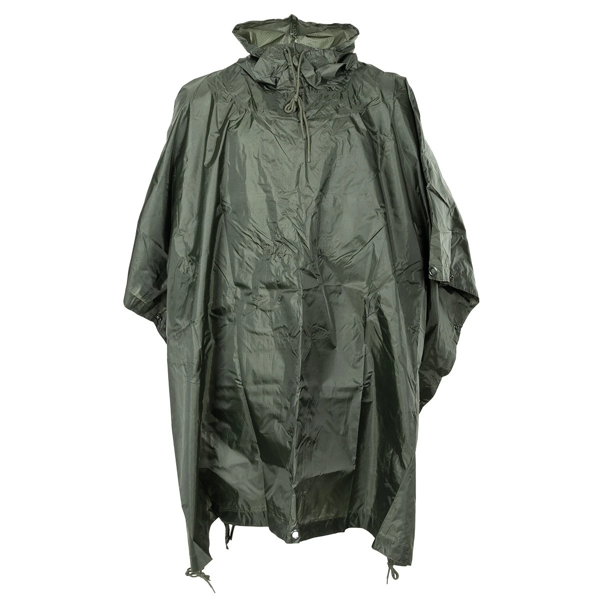 Peleryna przeciwdeszczowa poncho Rip-Stop oliv MFH 08524B