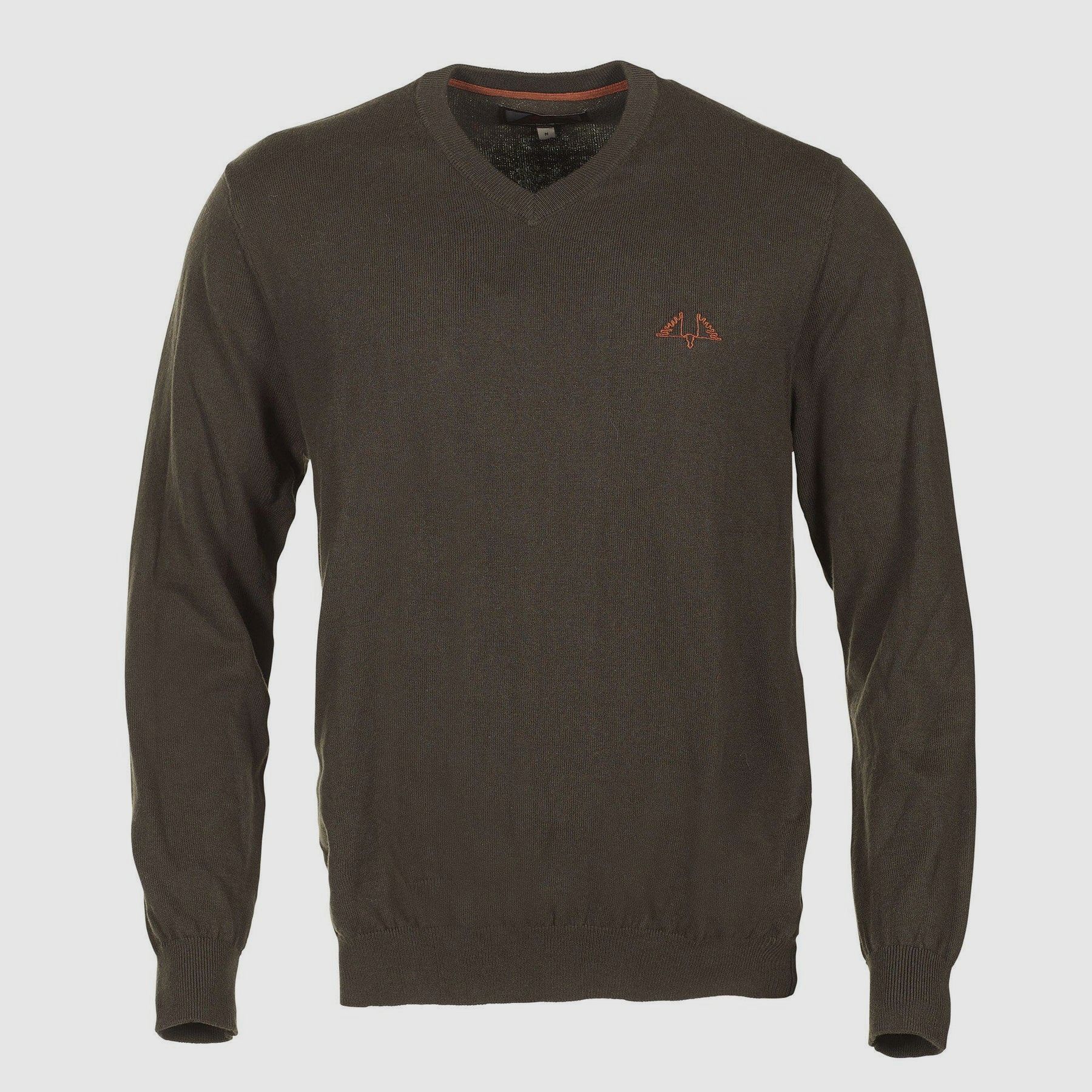 Swedteam Crest V-Neck Pullover Herren Swedteam Grün 2XL