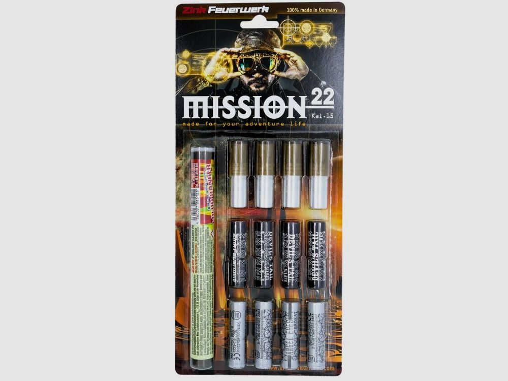 ESC Mission 22 22teilig Signalmunition
