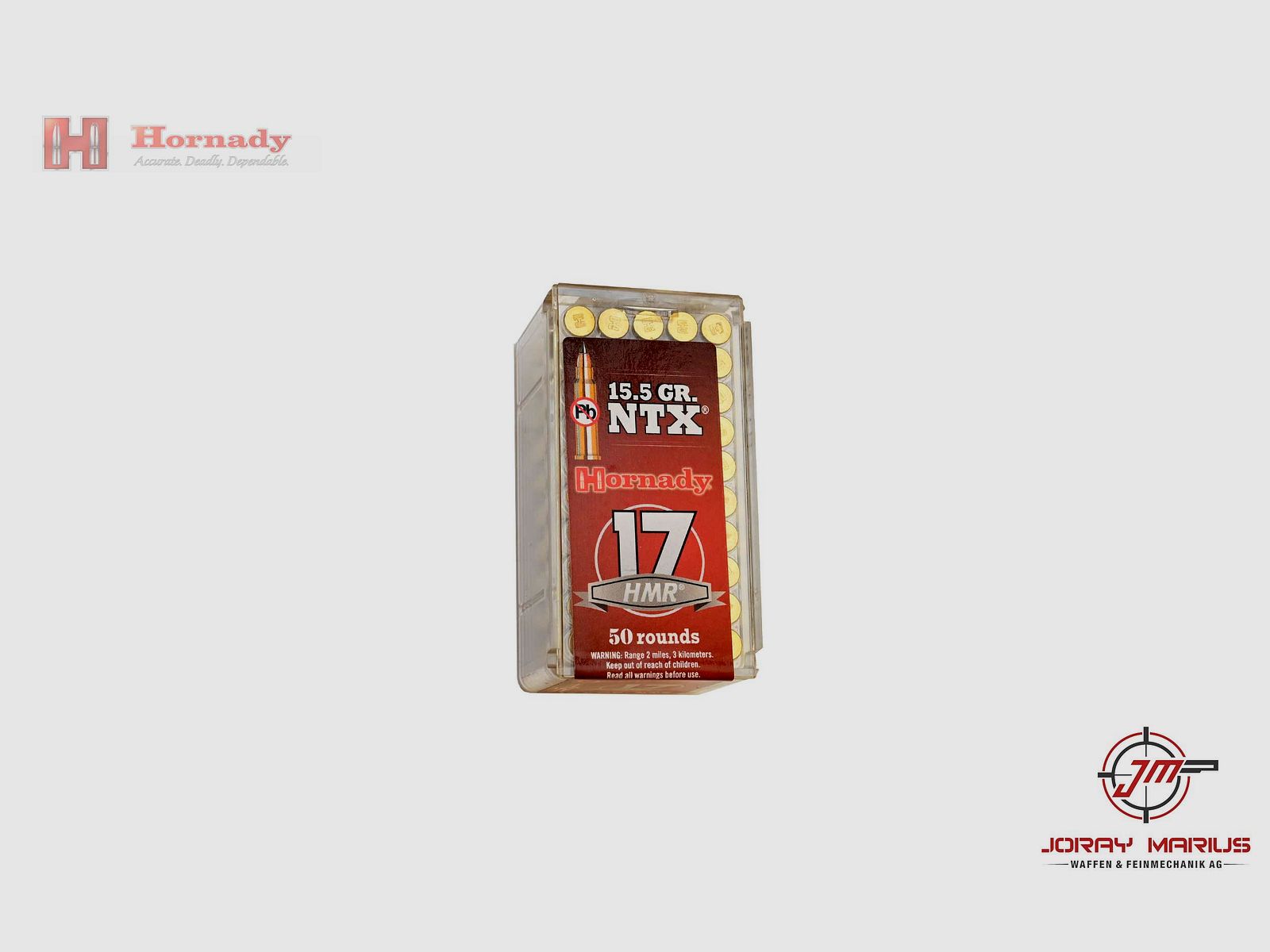 .17 HMR Hornady 15.5gr NTX