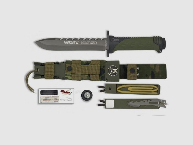 K25 Thunder I OD Green coltello da sopravvivenza, Bild 7 von 8