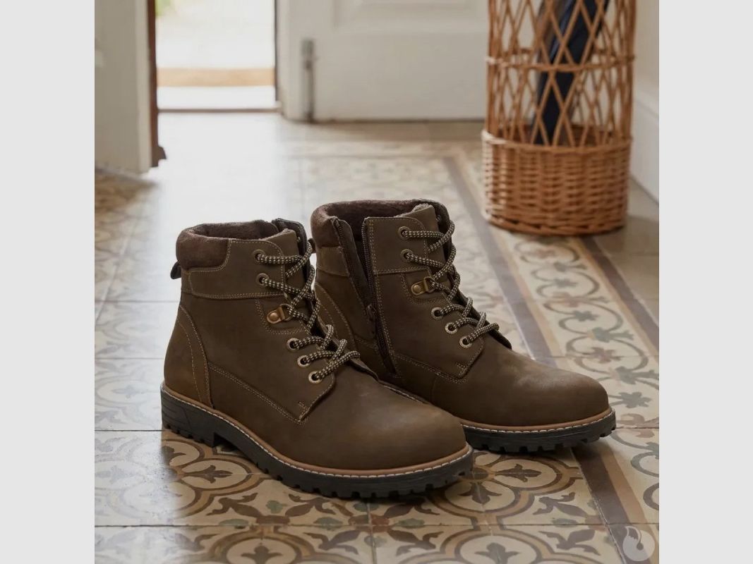 Torki Stiefel aus Rindsleder mit Reißverschluss 41-46, Bild 1 von 13