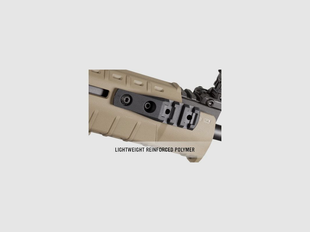 Magpul M-LOK™ Cantilever Rail/Light Mount, Sistema M-LOK in polimero, immagine 4 di 4