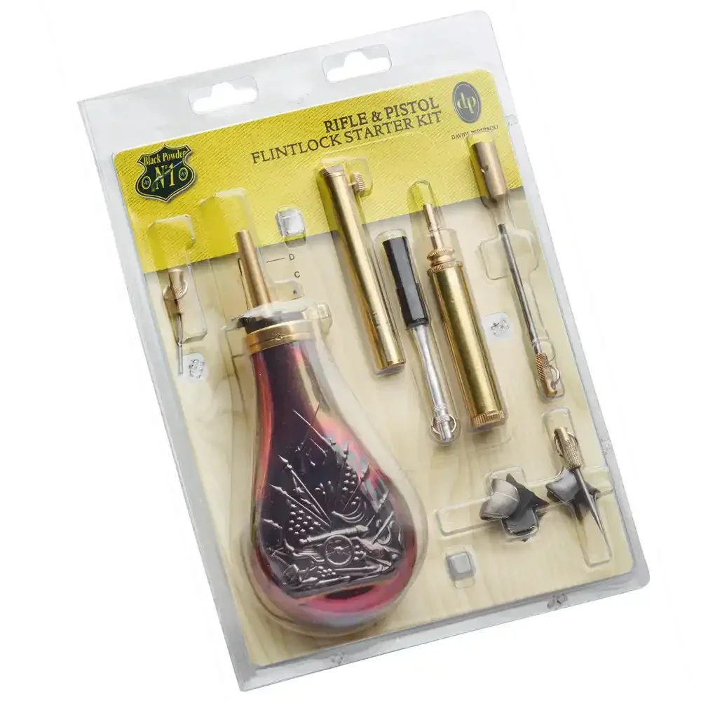 Davide Pedersoli Vorderlader Starter Set für Steinschloss Gewehr&Pistole