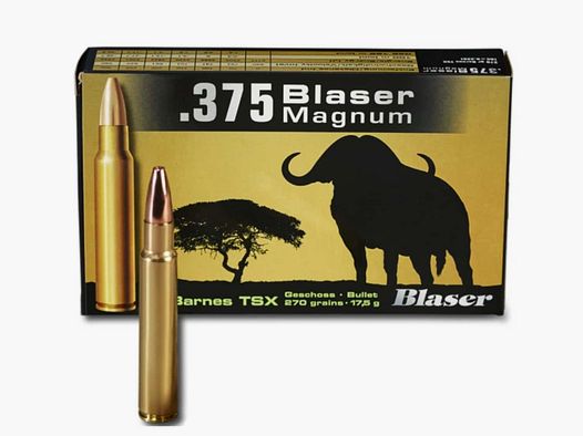 .375 Blaser Mag. Barnes TSX 17.5g / 270grs.