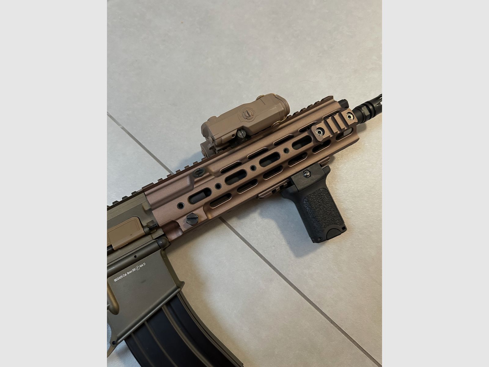 E&C SMR16 10,5" -GEN.4- S-AEG MIT BEGADI CORE EFCS / MOSFET & PRO HOPUP // m4// hk416 ähnlich
