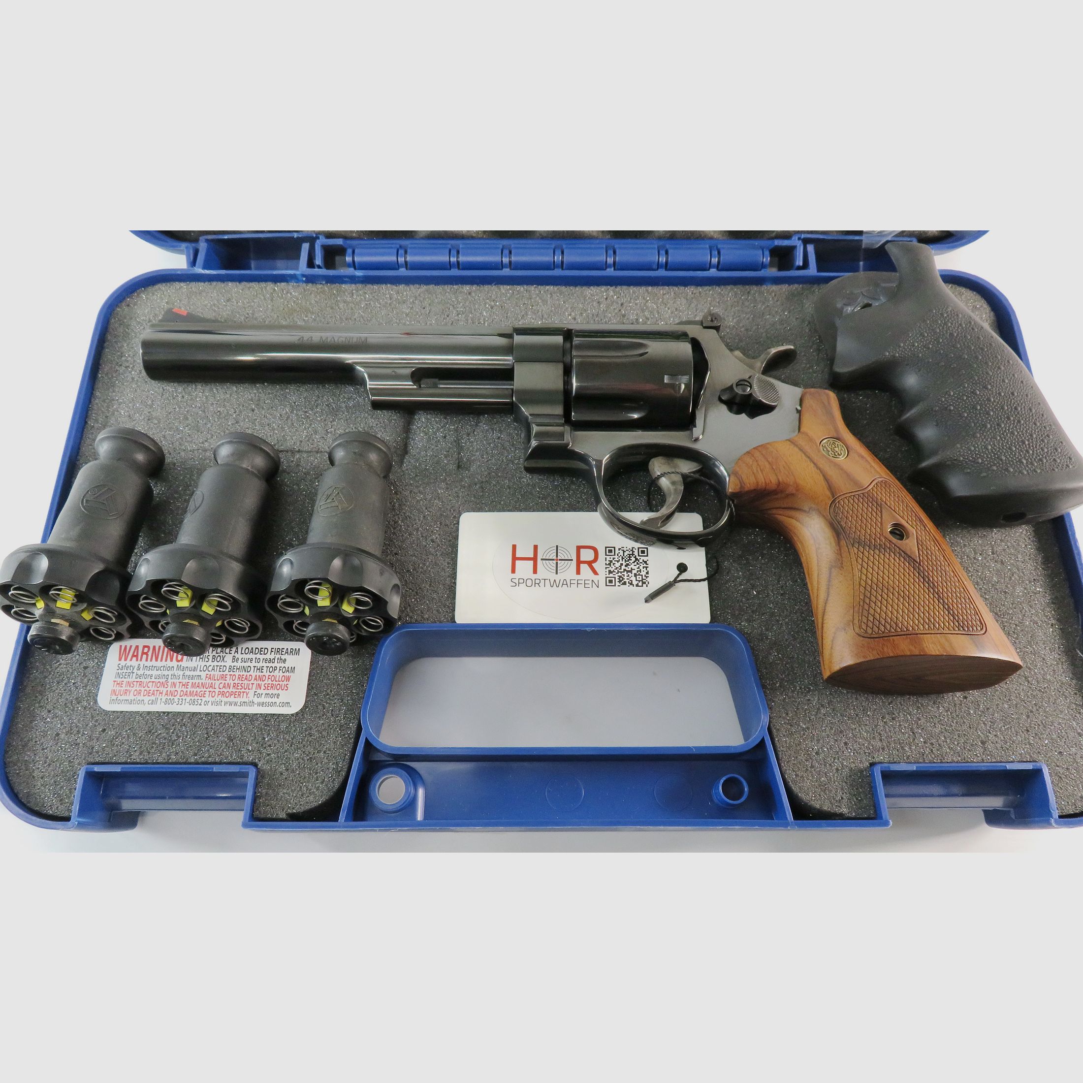 Smith & Wesson Model 29-10 | .44 Mag | 6,5 pollici | Come nuovo | Accessori