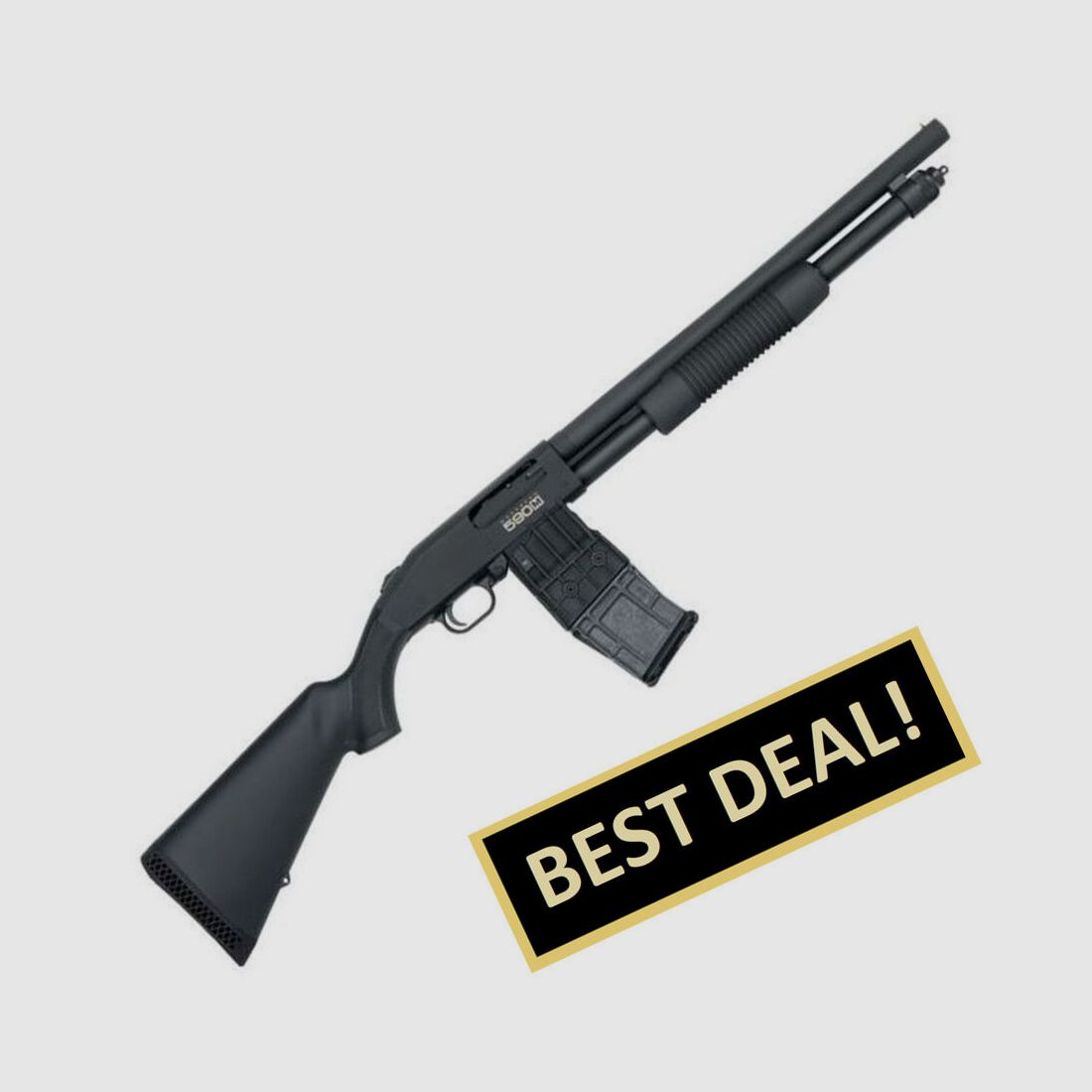 Mossberg 590M Mag-Fed 18.5" (5 Zoll) Black 12/89