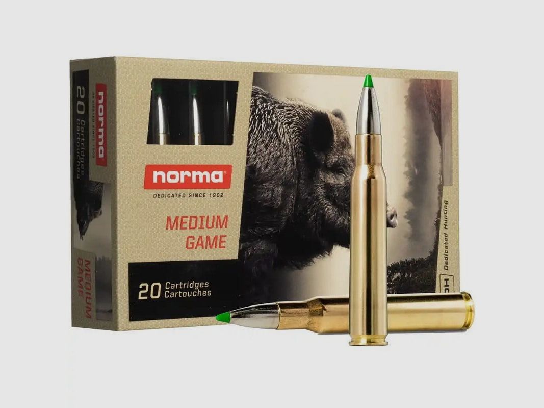 Norma 8x57 JS ECOSTRIKE silencer 10,4 g 160 gr - 20 Stk