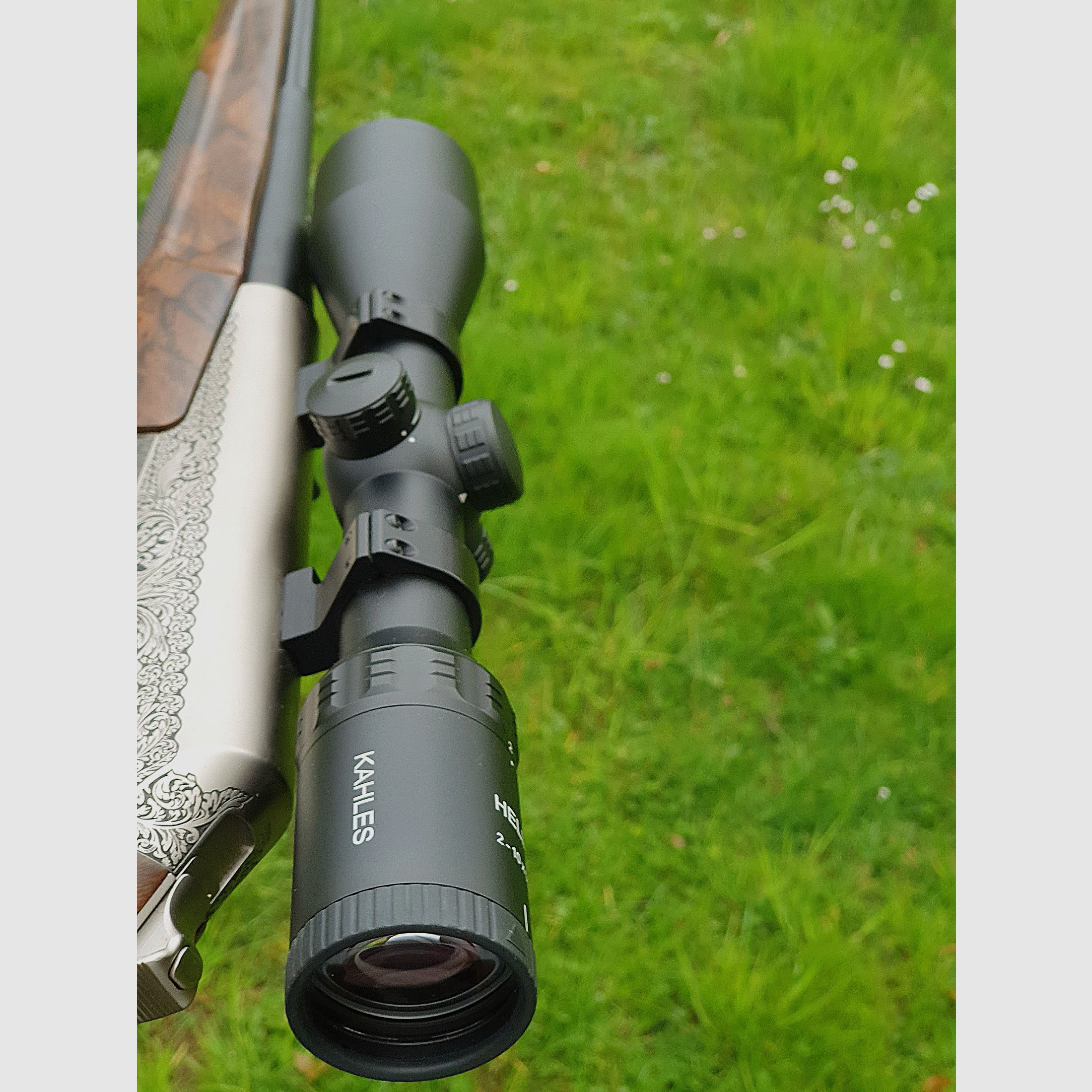 Rifle Browning BAR 4x Platinum 30-06, semiautomática + ZF Kahles Helia, HK 4+